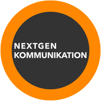 Das Bild zeigt das Webseiten-Logo (Next Gen Kommunikation)